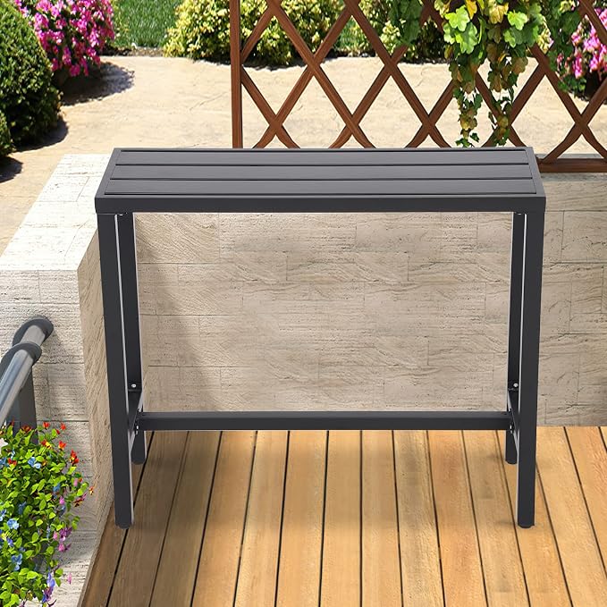 Outdoor Bar Table, Patio Counter Height Bar Tables - Image 7
