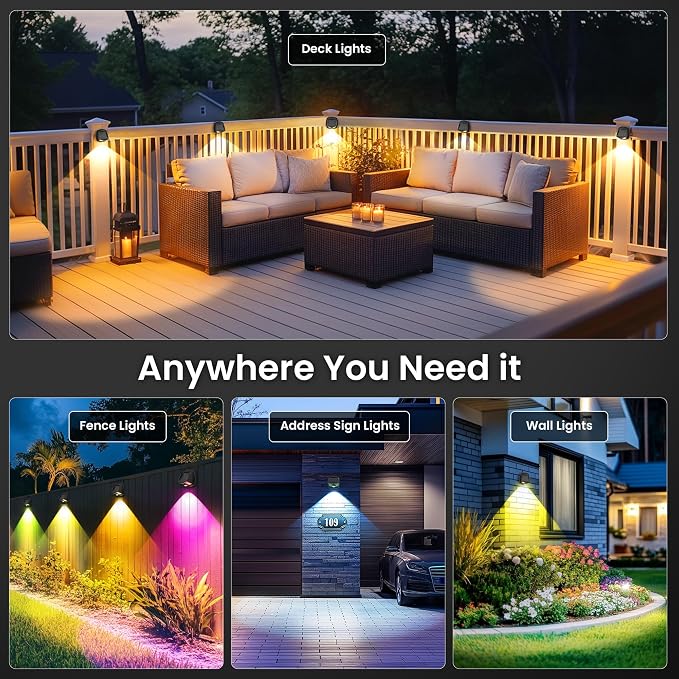 SOLPEX Solar Lights Outdoor Waterproof IP65, Solar Stair Lights Outdoor - Image 5