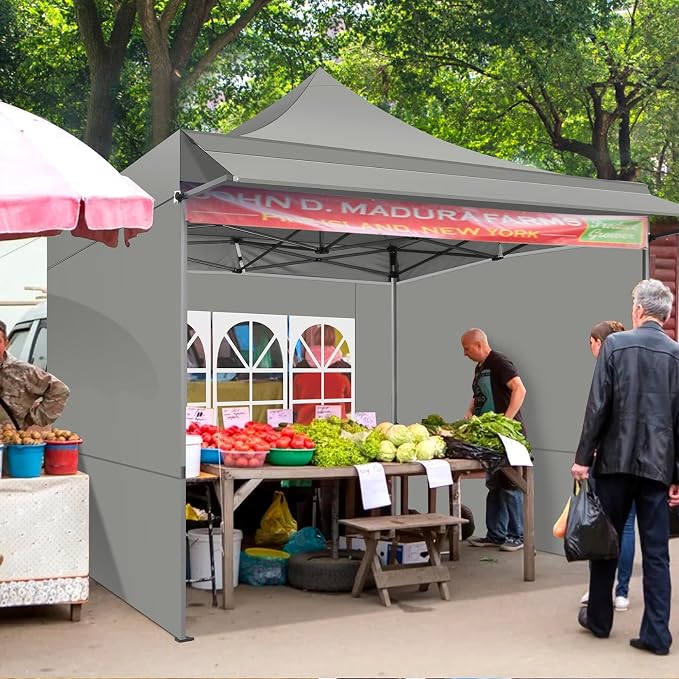 COBIZI 10x10 Pop Up Canopy Tent by COBIZI