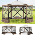COBIZI 12x12 FT Pop Up Canopy Shelter Tent, Large Gazebos On Clearance by COBIZI