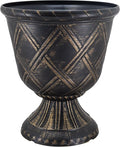 Arcadia Garden Products PL61GD Lattice Plastic Garden Urn, Classic Decorative by Unknown