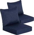 Goodgoods 24 x 24 Outdoor Patio Deep Seat Cushions 2-Pack, 1000+ Hours by Goodgoods