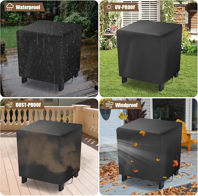 Outdoor Small Side Table Cover, 19 Inch Patio Small Side Table Cover - Image 7