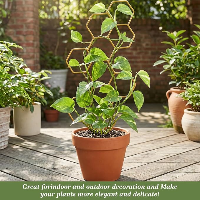 Small Trellis for Potted Plants, 14 Inch Indoor Trellis for Climbing Plants - Image 6