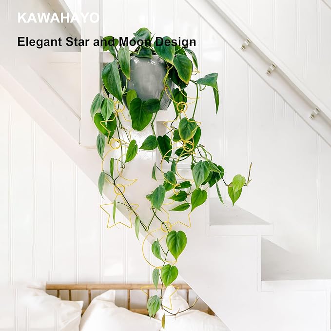 20 Pcs Plant Trellis for Climbing Plants, Chain Trellis, Garden Plant Wall - Image 8