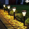GIGALUMI 8 Pack Solar Lights Outdoor Waterproof, Outdoor Solar Lights by GIGALUMI