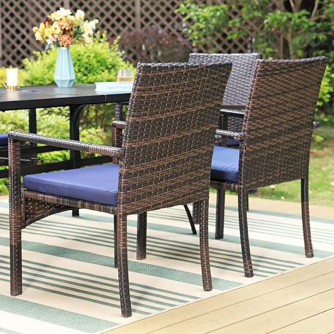 Sophia & William Patio Outdoor Table and Chairs Set - Image 6