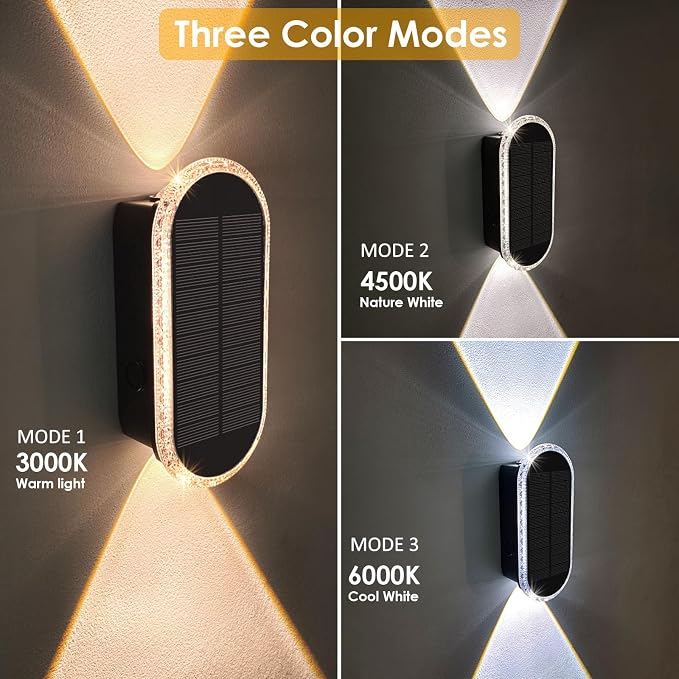 Solar Fence Lights Outdoor - Image 2