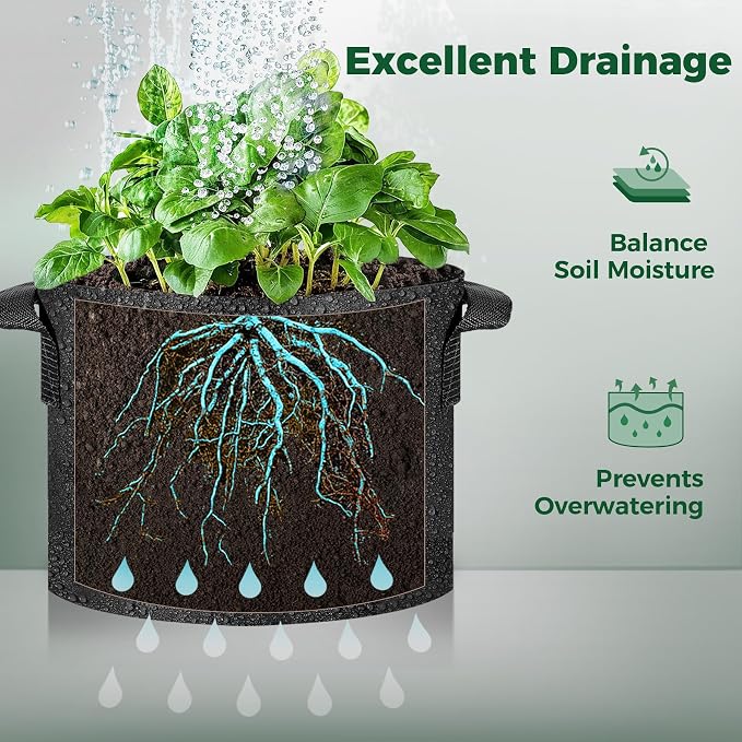 T4U Fabric Plant Grow Bags - Image 7