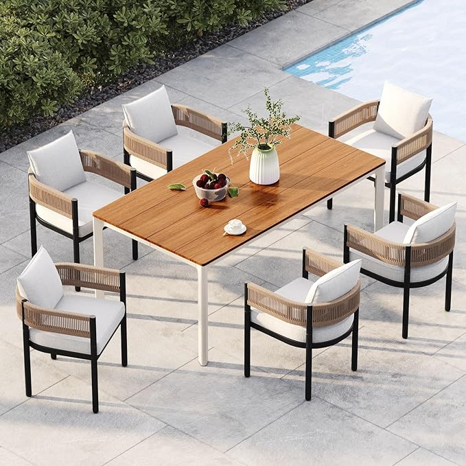 Grand patio 7-Piece Outdoor Dining Set by GrandPatio
