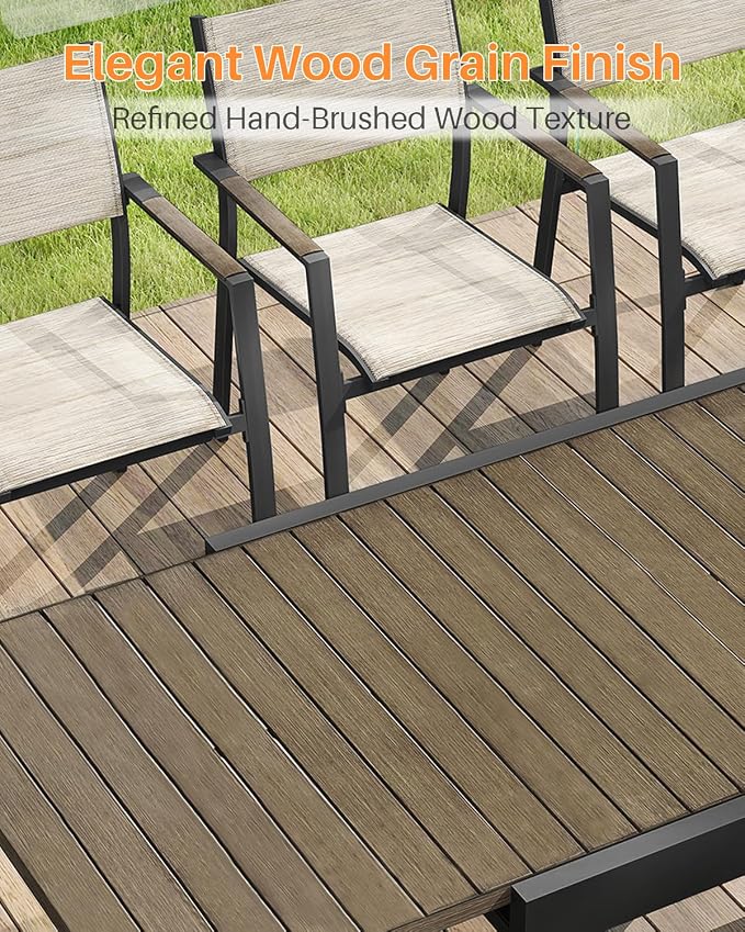 Extendable Outdoor Dining Table - Image 7