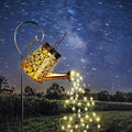 Solar Watering Can Lights with Cascading Lights, Solar Lantern Light Outdoor by AWENDIETOU