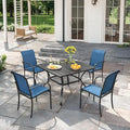 VICLLAX 5 Pieces Patio Outdoor Dining Set by HOME