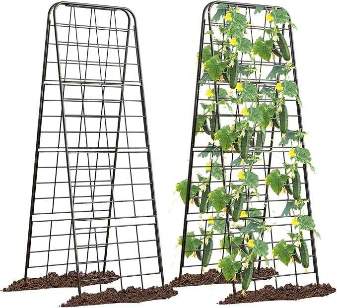 Heavy Duty 50"x17" Adjustable A-Frame Trellis by Unknown