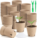 130 Pcs 3.15 Inch Peat Pots, Seed Starting Pots by Unknown