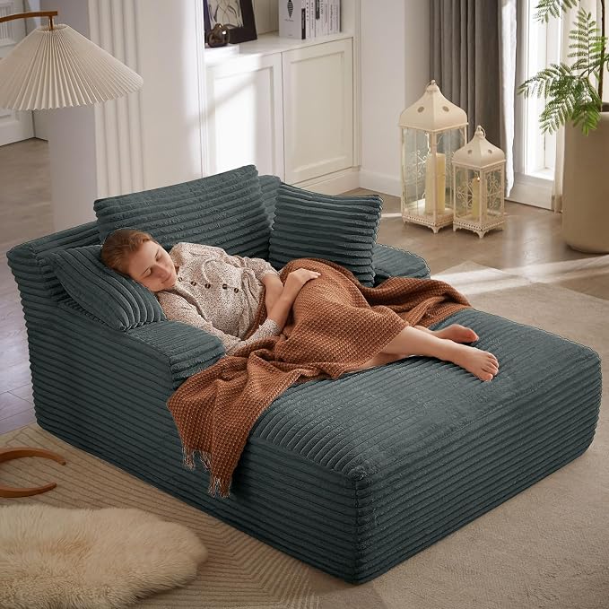Oversized Chaise Lounge Chair Indoor, Sofa Bed - Image 6