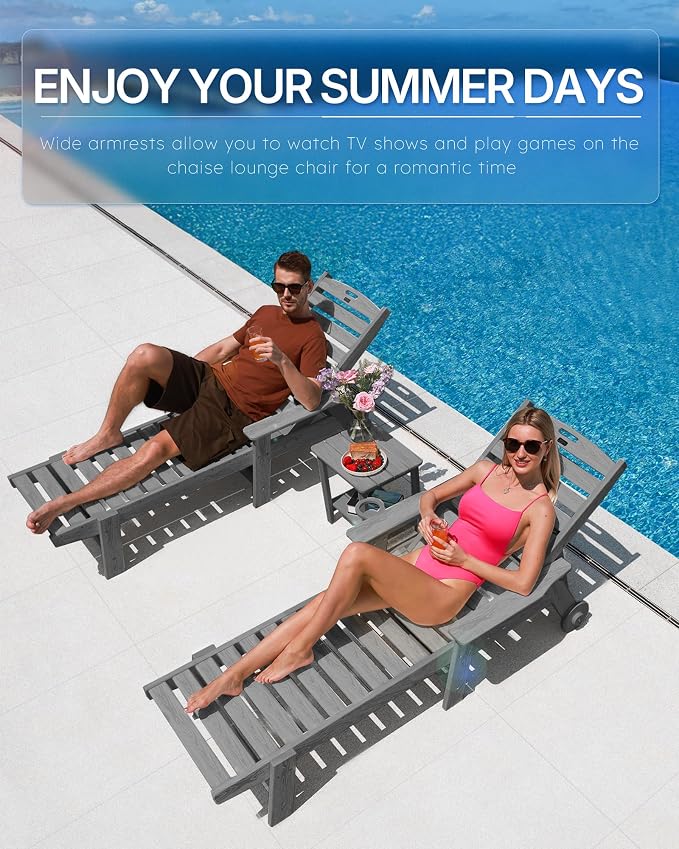 Chaise Lounge Chair Outdoor - Image 3