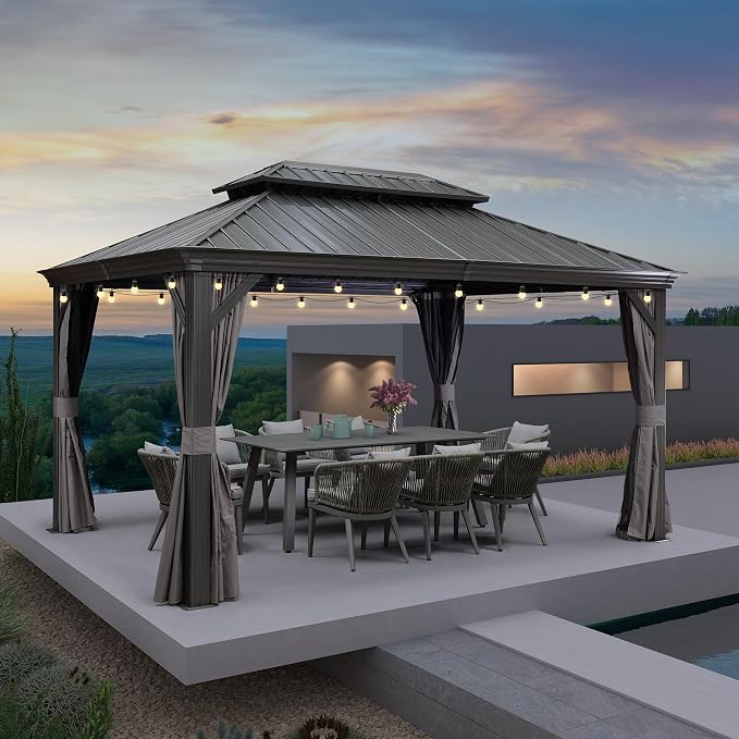 PURPLE LEAF 10' X 14' Gazebo by PURPLELEAF