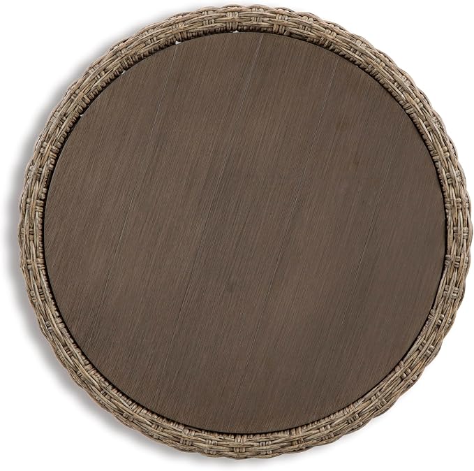 Signature Design by Ashley Danson Bohemian Outdoor End Table, Light Brown - Image 8