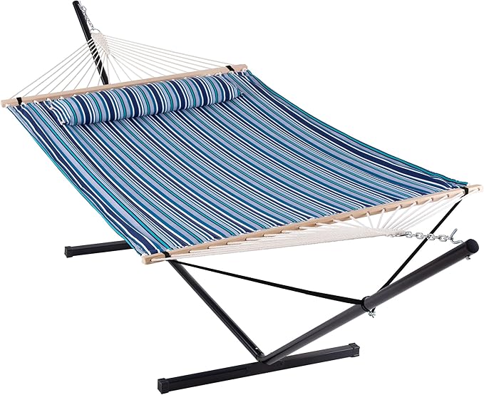 ANOW Double Hammock with Stand 12FT, Heavy Duty Hammock with Stand by ANOW