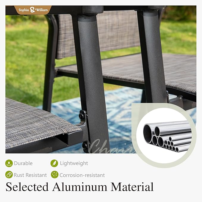 Sophia & William Patio Dining Set - Image 4