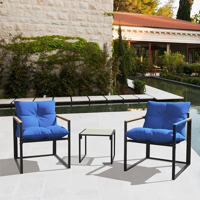 Outdoor Wicker Patio Furniture Set, Rattan Sectional Sofa Set - Image 2