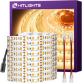HitLights LED Strip Lights Warm White 3000K, 24.6ft Premium High Density Tape by HitLights