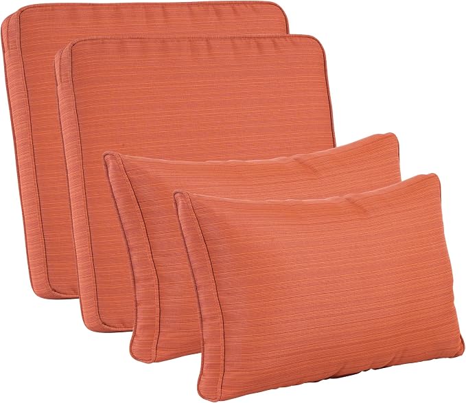 ovios Patio Cushion Covers, Waterproof Cushion Cover by OVIOS