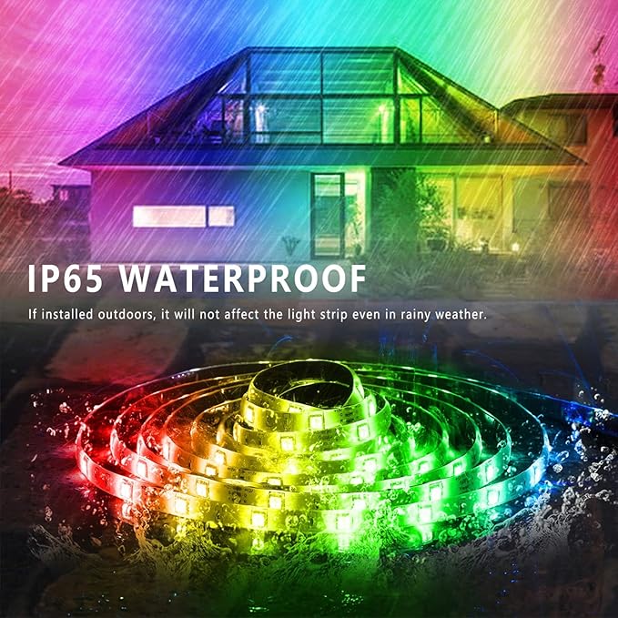 200ft Outdoor Led Strip Lights Waterproof, Ip68 Outside Led Light Strip - Image 7