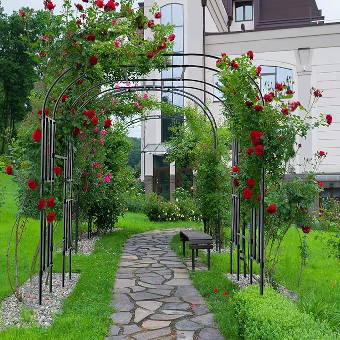 DoCred Large Garden Arch Trellis - Image 8