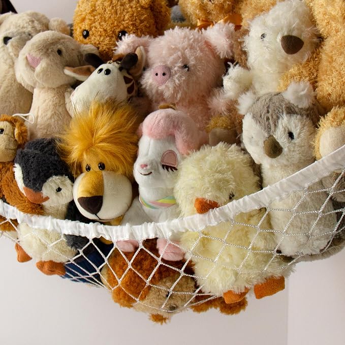 Stuffed Animal Storage Hammock Net Corner - Image 6