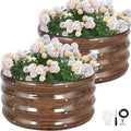 G GOOD GAIN Round Raised Garden Bed by GGOODGAIN