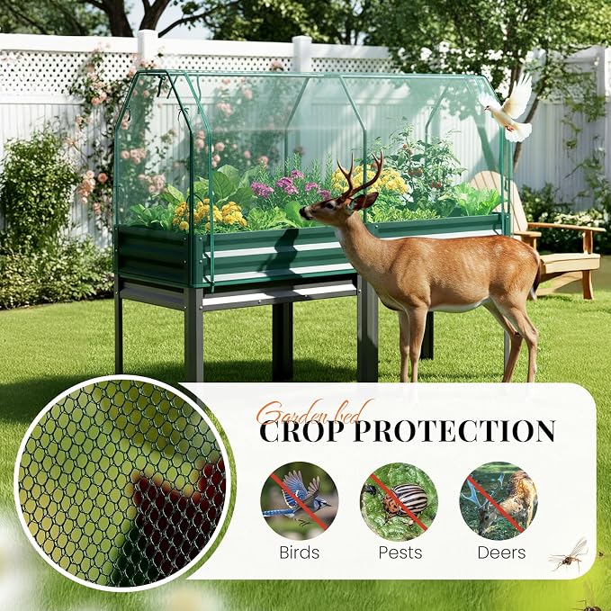 KING BIRD Large Raised Garden Bed - Image 2