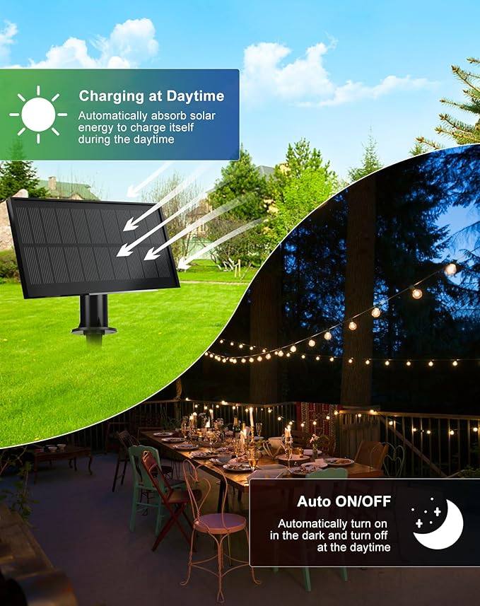 Solar String Lights Outdoor Waterproof 100FT - Image 4