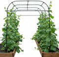 Wide Arch Trellis 7FT Extra Tall Garden Trellis Arch – Sturdy Plastic Coated by GardenArchTrellisforPlants
