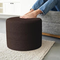 ZICOTO Beautiful Boucle Pouf Ottoman and Foot Rest by ZICOTO