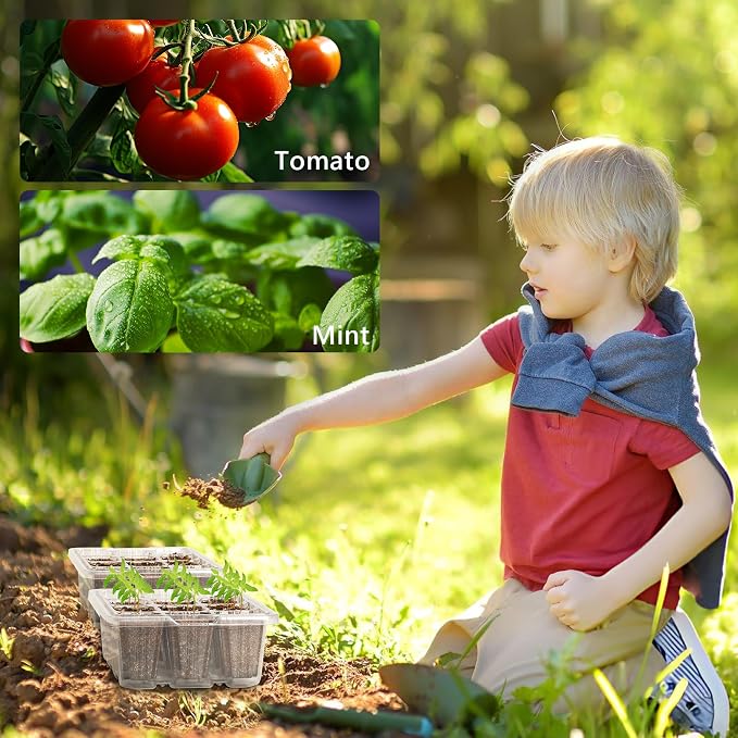 Bonviee 10 Packs Seed Starter Tray - Image 7