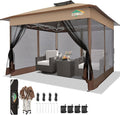 COBIZI Gazebo 13x13 Pop Up Canopy, Gazebos on Clearance by COBIZI