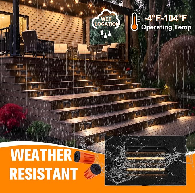 CLOUDY BAY 5CCT 12V 4W Low Voltage LED Step Light - Image 7