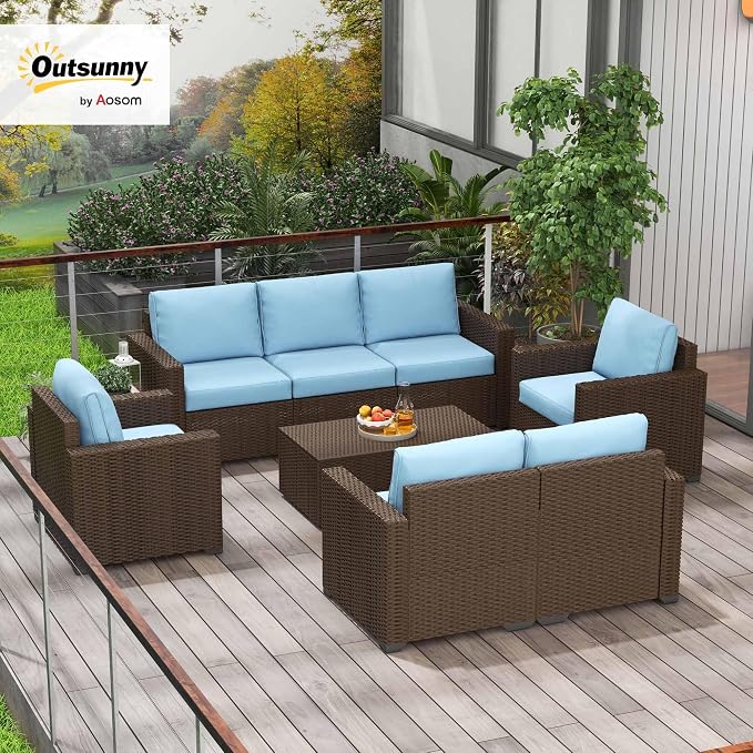 Outsunny 5 Piece Patio Furniture Set - Image 2