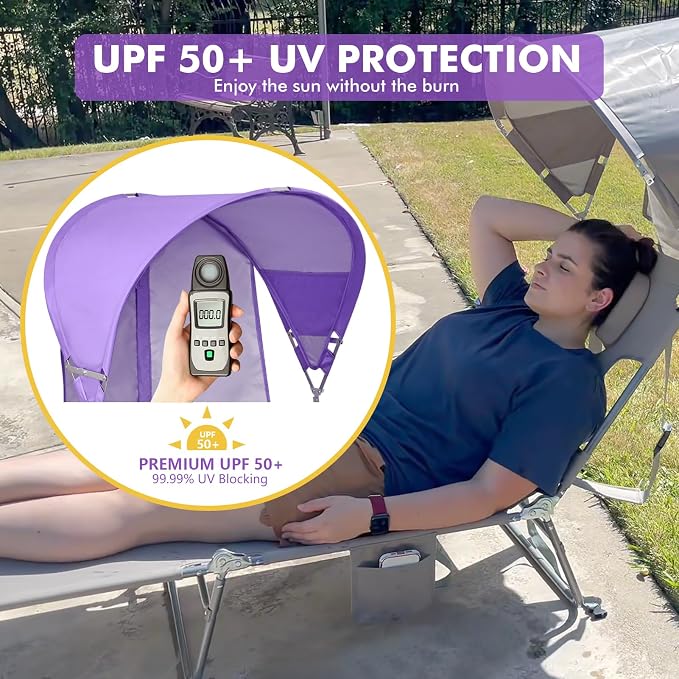 Backpack Beach Tanning Chair - Image 3