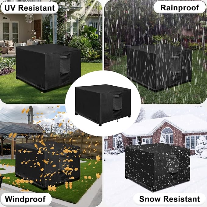 OutdoorLines Outdoor Waterproof Patio Ottoman Covers - Image 6