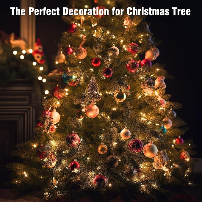 Connectable Christmas String Lights 66FT 200 LED 8 Modes - Image 4