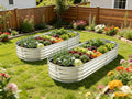 6 ft x 2 ft Raised Garden Bed Metal Elevated Planter by Yararday