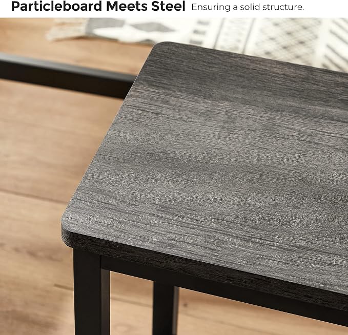 VASAGLE Bar Stools, Kitchen Breakfast Bar Stools - Image 8
