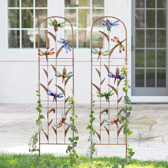 LEWIS&WAYNE 2 Pack Metal Garden Trellis - Image 6