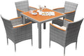 Devoko 5 PCS Furniture, Patio Conversation Set by DEVOKO