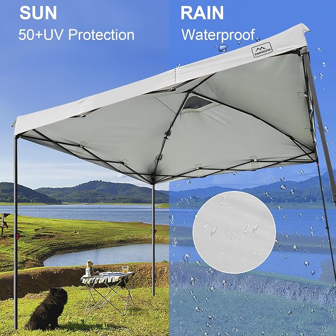 KAMPKEEPER Replacement Top Pop Up Canopy Tent Cover Roof - Image 6