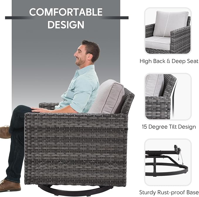 Belord Patio Furniture Set - Image 4