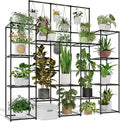 Metal Plant Stand Outdoor 63" Tall Plant Shelf by Gentingbro